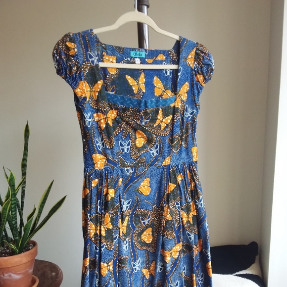 african pinafore dress